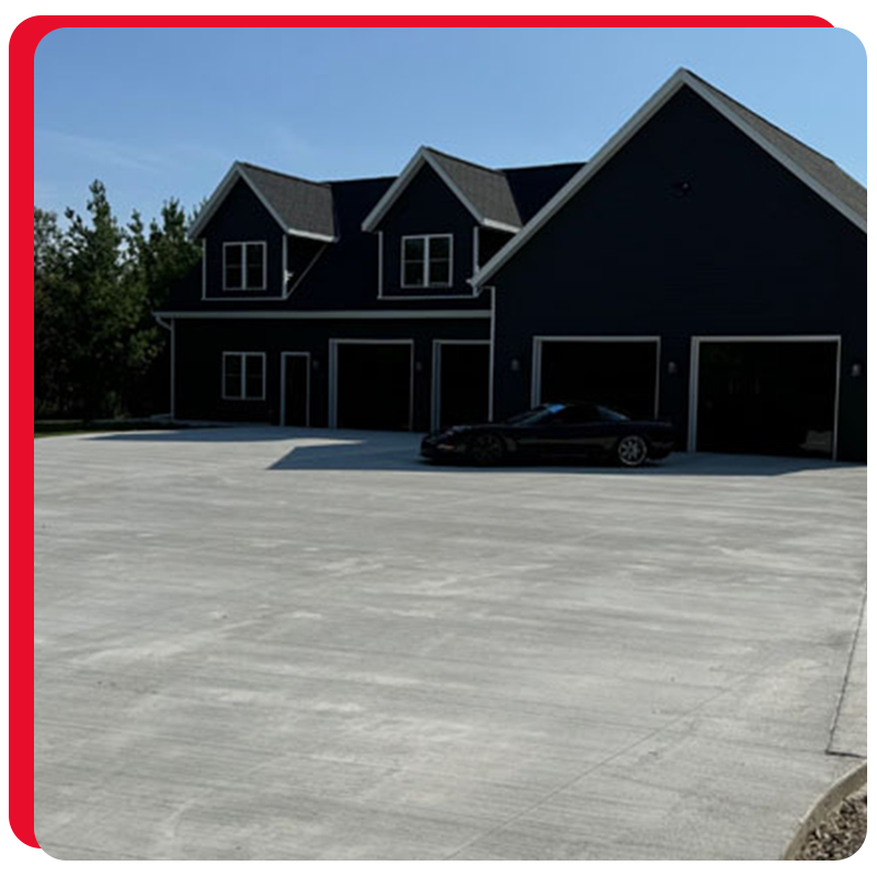 Residential Concrete Driveway Project
